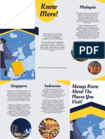 Abstract Travel Agent Trifolds Brochure