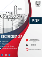 Constructora CAP presentación 2020