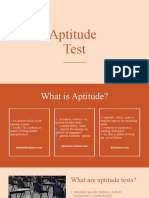 Aptitude Test.2021