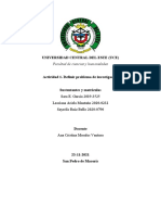 Actividad 1. Definir Problema de Investigación