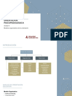 Orientación Psicopedagógica: Unidad II: Modelos Organizativos de La Orientación