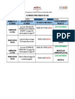 2°a 2esapañol Trabajo en Casa