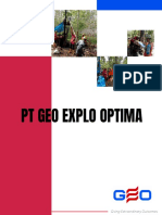 Company Profile PT Geo Explo Optima