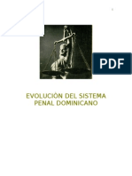 Evoluciòn Del Sistema Penal Dominicano