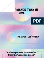 Apostles Creed Phrases and Beliefs