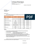 Penawaran Harga Panji Karya Binangun