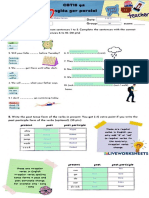 examen de inglés