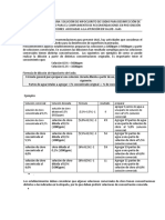 Dilucion de Hipoclorito de Sodio ( Cloro) -1