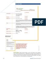 Format of Business Letter