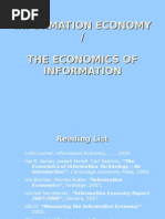 Ekonomi Informasi - Pengantar 1