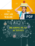 Reading Plan Activity The Star-Child Parts 1 21
