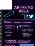 Fil 7 - Antas NG Wika