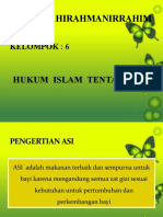 Hukum Islam Tentang Asi