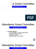 Attendance Zone Public Meetings