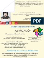 Manual de Actividades Para El Tratamiento a Nivel Individual y Familiar Del Trastorno Del Espectro Autista Bajo El Enfoque Cognitivo-conductual en La Etapa de Niñez Temprana