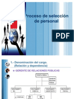 Proceso de Seleccion de Personal