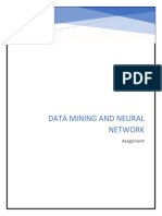 Data Mining and Neural Network