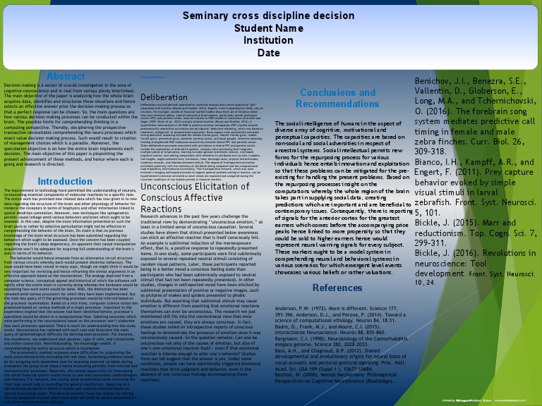 Brain Processes in Decision Making | PDF | Brain | Prefrontal Cortex