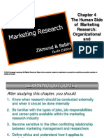 The Human Side of Marketing Research: Organizational and Ethical Issues
