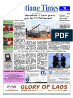 Vientiane Times: New Substations To Boost Power Supply For Asem Summit