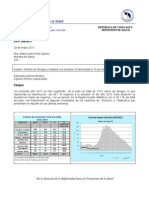 Informe para la Ministra