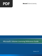 Microsoft Volume Licensing Reference Guide