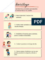 Decálogo de Actividad Fisica y Sueño