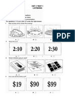 Ket 2 Test 1 Listening