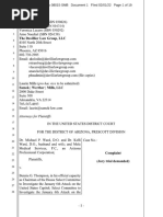 Ward V HSCJ6 Subpoena T-Mobile Rec Quash Subpoena ARIZONA GOP Chair Sues