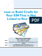 How To Build Credit For Your EIN That Is Not Linked To Your SSN Customizable