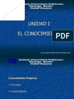 Unidad-3. Conocimiento Empirico