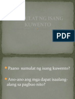 Pagsulat NG Isang Kuwento