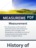 MEASUREMENTS AND AREAS