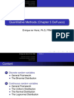 Quantitative Methods (Chapter 5 Defusco) : Enrique Ter Horst, PH.D, FRM