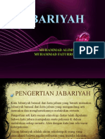 Jabariyah Aqidah Akhlak