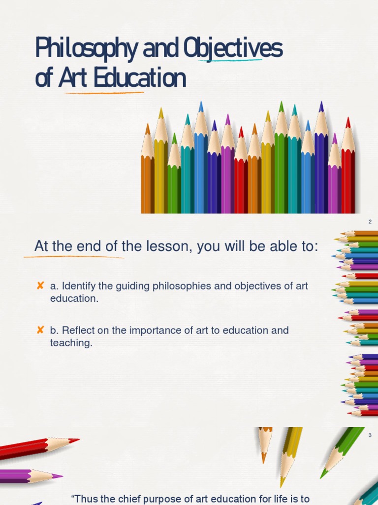 Main Objectives Of Art Education