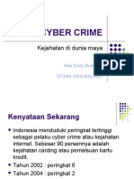 Download Sesi 12 Cyber Crime by Bambang Widiyono SN55925101 doc pdf