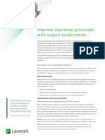 Improve Insurance Processes With Output Assessments