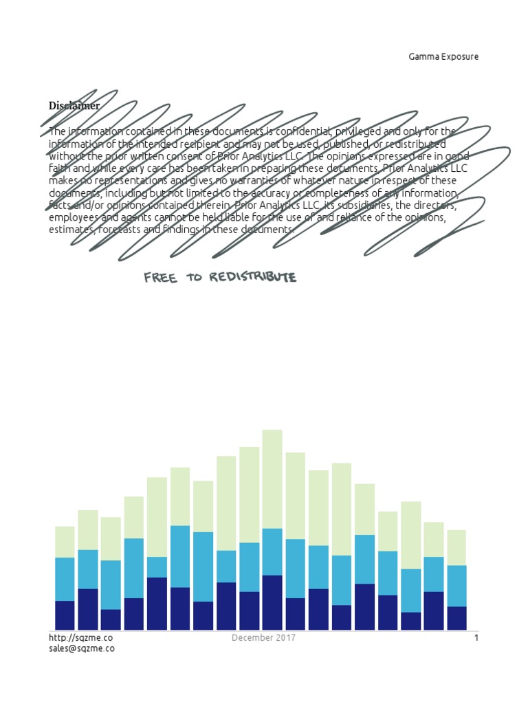 Disclaimer: Gamma Exposure | PDF | Vix | Option (Finance)