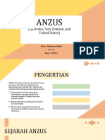 Anzus: (Australia, New Zealand, and United States)