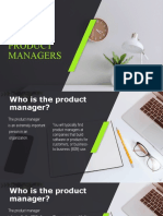 Roles of Product Manager