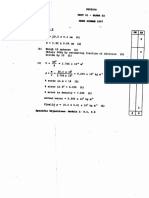 CAPE Physics 2007 U1 P2 Mark Scheme