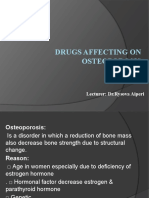 Drugs Affecting On Osteoporosis #3