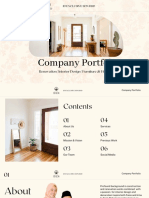 Company Portfolio: Renovation - Interior Design - Furniture & Home Deco
