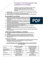 Lesson 1 - Strategic Cost Management and Management Accounting