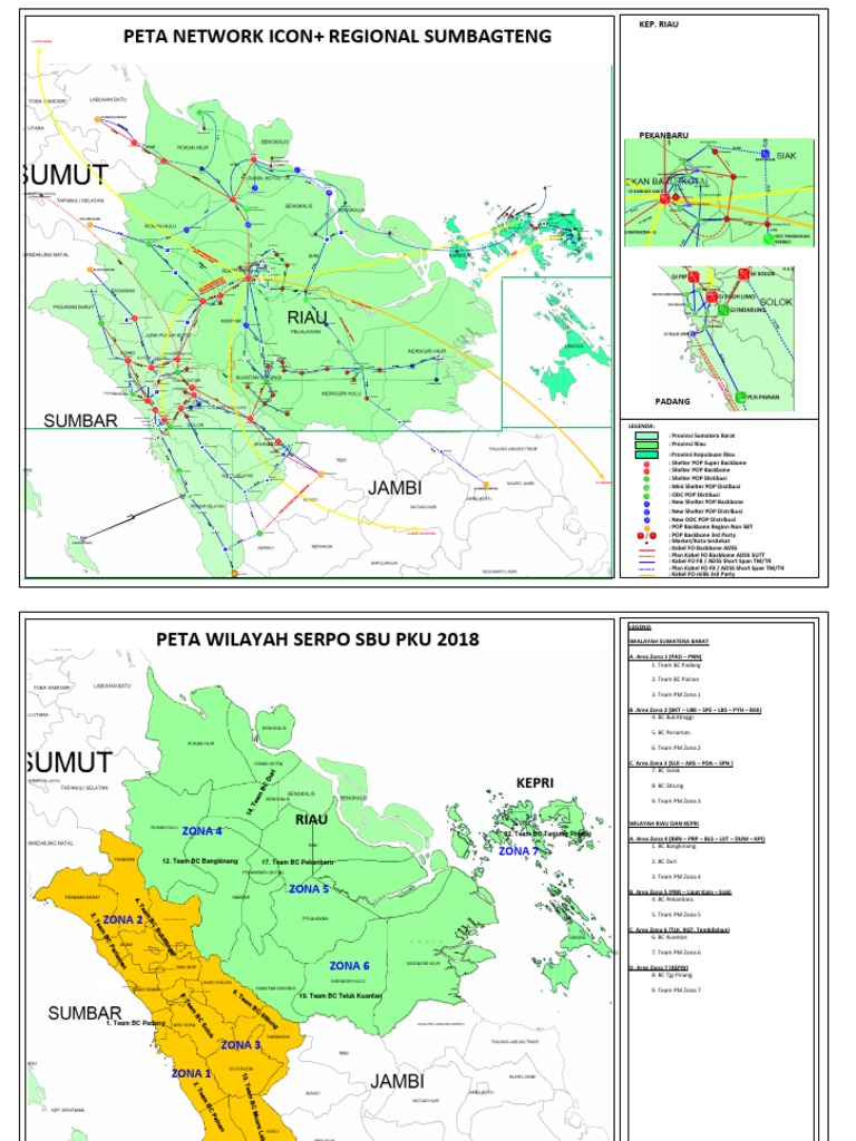 Peta Wilayah dan Zona Riau 2018 | PDF