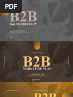 B2B Marketing and Sales - Orange