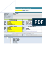 Test Cloud Service Order Form BaaS