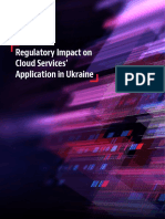 Regulatory Impact On Cloud Services' Application in Ukriane
