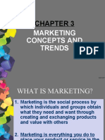 Chapter 3 Marketing Concepts and Trends